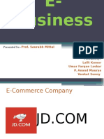 E-Business Presentation on JD.COM
