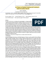 The Effect of Large Classes On English Teaching and Learning in Saudiiiii