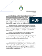 Argentina - Proposed Offer Press Release Final