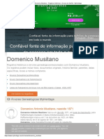 Domenico Musitano - Registros Históricos e Árvores de Família - MyHeritage