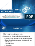 P6. Gestión Del Tiempo Del Proyect PDF