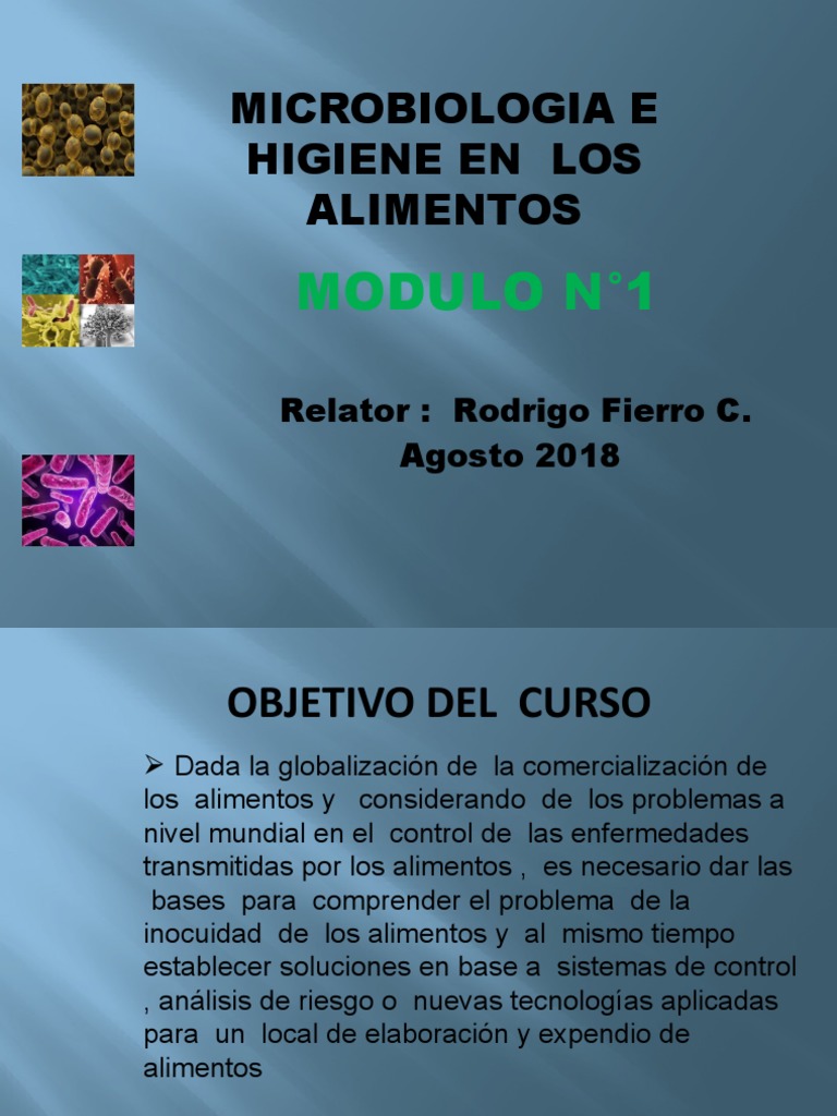 Curso Microbiologia y Alimentos - V.2 | PDF | Microorganismo | Diarrea