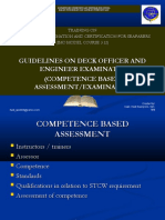 Guidelines On Deck Officer and Engineer Examination (Competence Based Assessment/Examination)