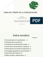 Linea Del Tiempo de La Comunicacion