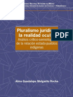 Melgarito Rocha Alma Guadalupe - Pluralismo Juridico - La Realidad Oculta PDF