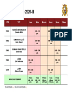 Horarios-De-Escuela de Filosofía-Cicloiii