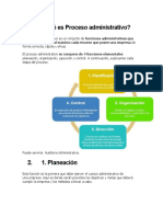 Proceso administrativo