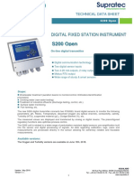 Datasheet Digital Physico-Chemical Transmitter S200