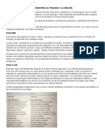 Respuesta Metabólica y Endocrina Al Trauma y La Cirugía