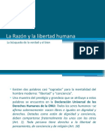 La Razón y La Libertad Humana1