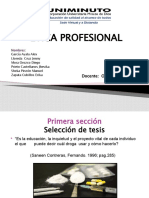 ÉTICA PROFESIONAL