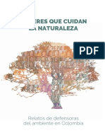 Mujeres Que Cuidan La Naturaleza Relatos de Defensoras Del Ambiente en Colombia