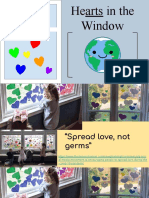 Hearts in The Window 1st Grade