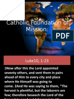 Catholic Foundation of Mission:: An Introduction