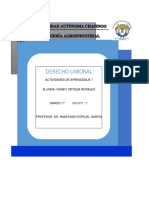 Derecho Laboral Ejercicios 1-2019 Vianey