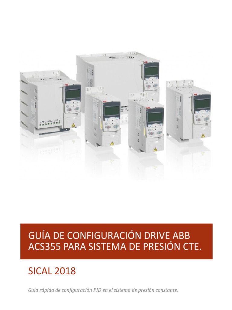 2 Guia Configuración PID ACS 355 ABB | PDF | Ingenieria Eléctrica ...