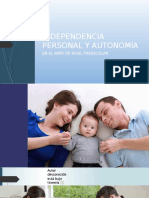 Independencia Personal y Autonomía