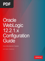 Oracle Weblogic 12.2.1.X Configuration Guide: Oracle Utilities Application Framework