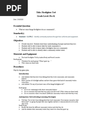 firefighter ted