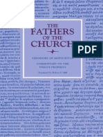 The Fathers of The Church A New Translation Volume 108