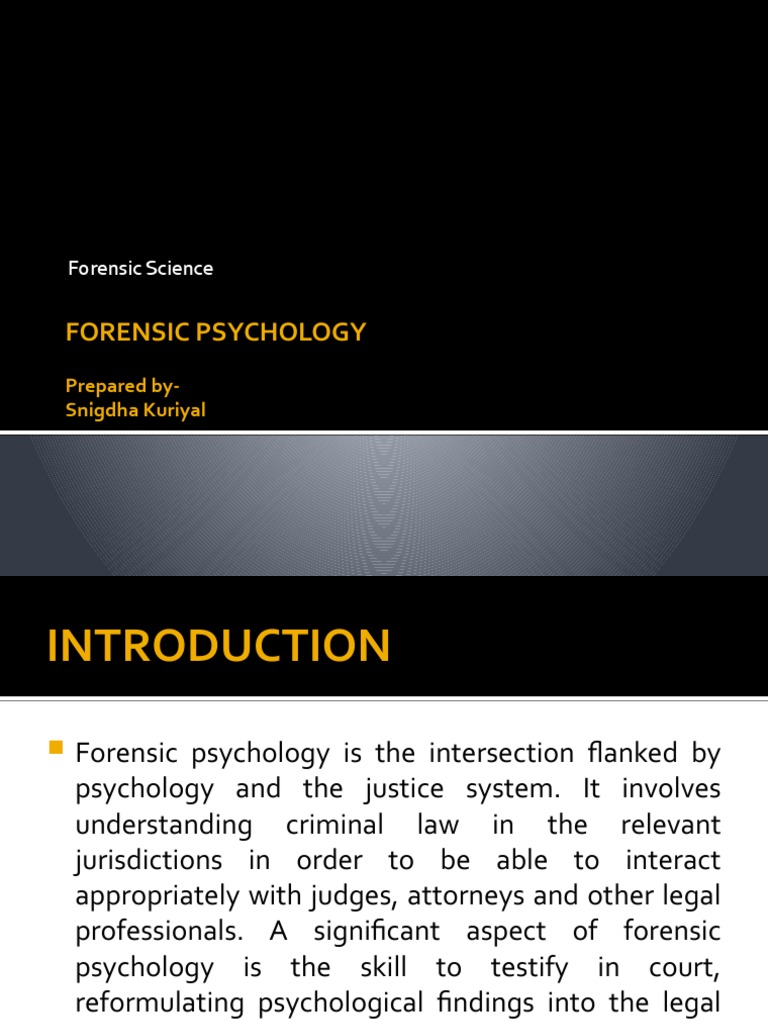 Forensic Psychology | PDF | Polygraph | Lie