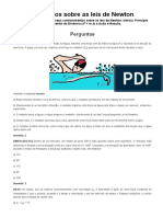 Exercícios Sobre As Leis de Newton - Brasil Escola