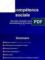Competence Sociale