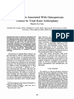 Osteoarthritis Associated With Osteopetrosis.30