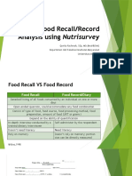 Food Recall - Record - Komputasi - QR