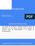 costos de produccion