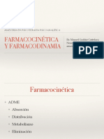 Farmacocinética y Farmacodinamia PDF