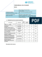 INFORME DE ACTIVIDADES NOBIEMBRE DE 2019