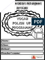 Vocab polish Up programme