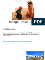 Mongol Travel Blog