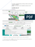 Manual para Facturar Por El Sat