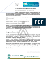 Estudio de Caso La Oportunidad de Formar PDF