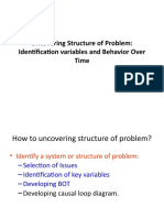 Uncovering the Structure of a Problem