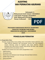 Topik 6 Pengelolaan Perikatan Asurans Kelompok 5