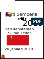 Cuti Cuti Malaysia 2020