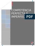 Competencia Perfecta E Imperfecta