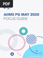 AIIMS PG Focus Guide-with app