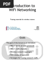 Introduction To Wifi Networking: Training Materials For Wireless Trainers