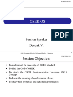 Osek Os: Session Speaker Deepak V