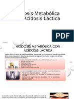 Acidosis Metabólica Con Acidosis Láctica