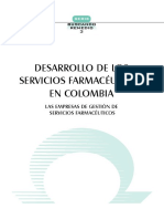 Desarrollo de Los Servicios Farmaceuticos en Colombia