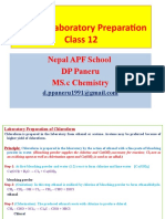 Organic Laboratory Preparation Class 12: Nepal APF School DP Paneru MS.C Chemistry