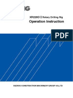 XR220DII型旋挖钻机使用说明书 英文 2013年11月版 集中润滑