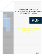 Propsal Kegiatan Pengambilan Sumpah Non Medis