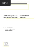 Download Trade policy for food security farm policies of developed countries by International Centre for Trade and Sustainable Development SN45697214 doc pdf