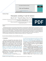 Elastoplastic Modeling of Sand - Silt Mixtures: Soils and Foundations